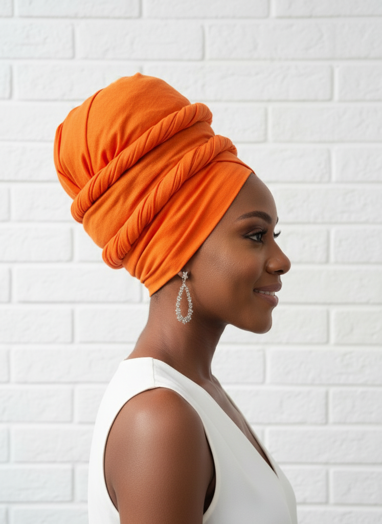 Elegant Orange Embellished Headwrap

GEL2 0326 Amazon.com: siphylline Lightning Orange silk scarf headscarf  main image 2