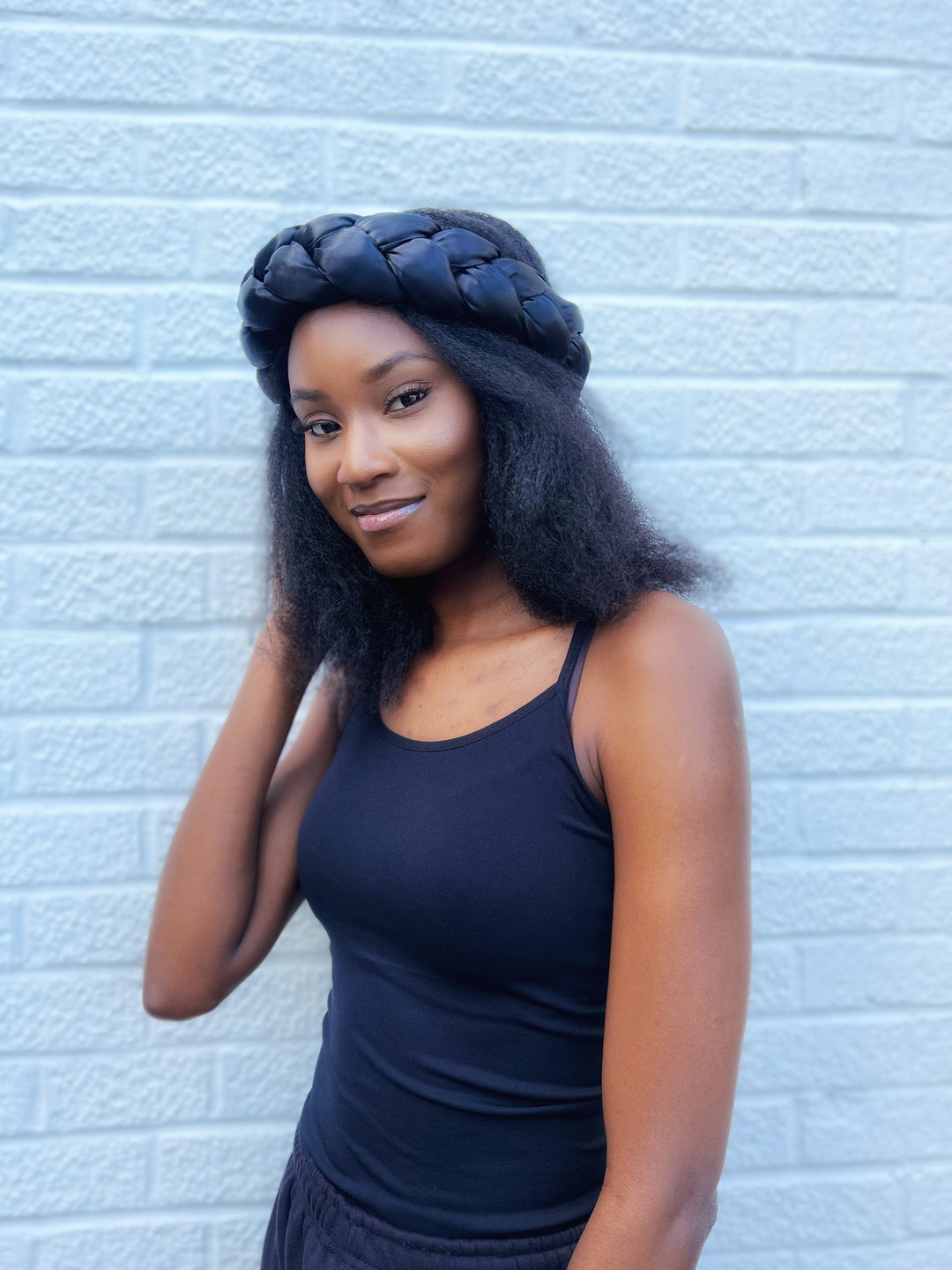 Silky Braided Luxury Headband – Joyous Luxurious display picture 1
